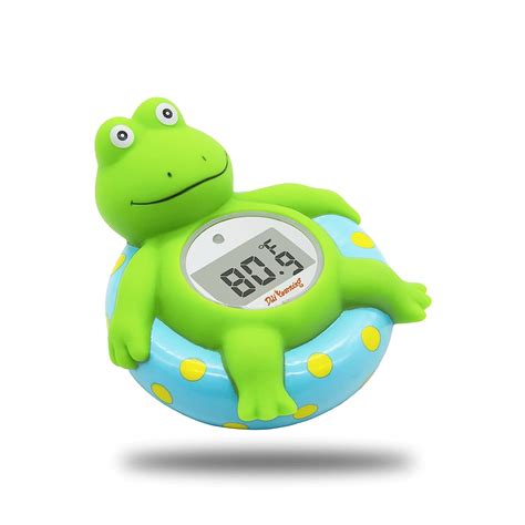 Buy Doli Yearning Baby Bath Thermometer With Room Temperature Fahrenheit And Celsius Frog