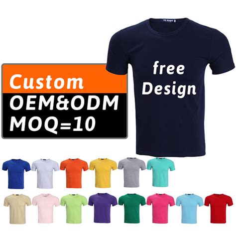 Custom Sublimation Clothes Sport Tshirt Clothing Cotton T Shirt