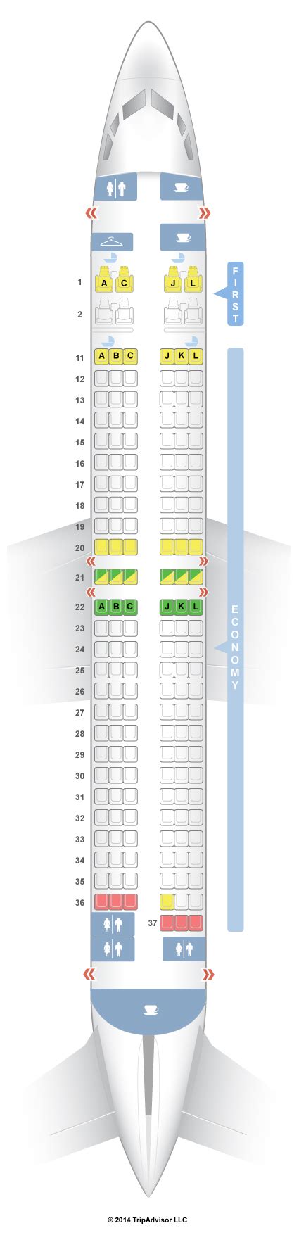 Air China Boeing 777 300er Seat Map