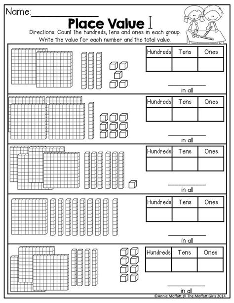 Hundreds Tens And Ones Worksheets