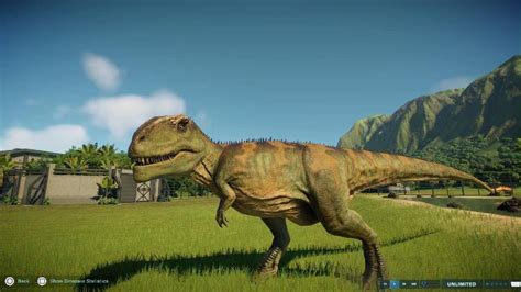 Jurassic World Evolution 2 Giganotosaurus Youtube