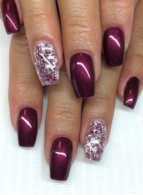 60 Fresh Ideas To Make Glitter Acrylic Nails For This Winter Styles Art
