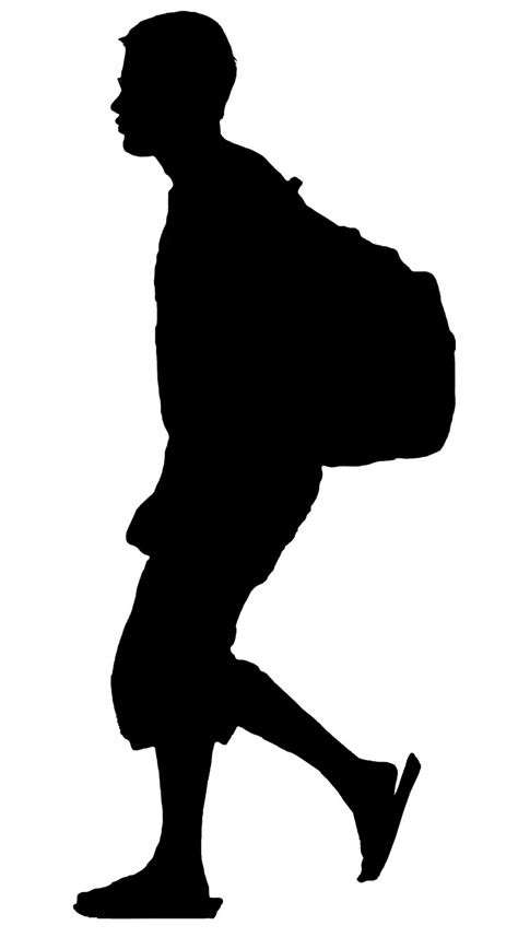 Student Silhouette At Getdrawings Free Download