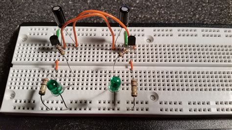 Simple Blinking Led Circuit 5 Steps With Pictures Instructables