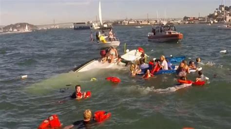 Rescuers Save 30 After Boat Capsizes In San Francisco Bay Nbc News