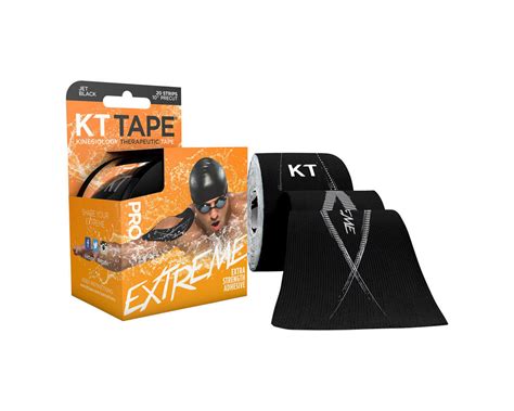 Kt Tape Pro Extreme Kinesiology Therapeutic Body Tape Black 20