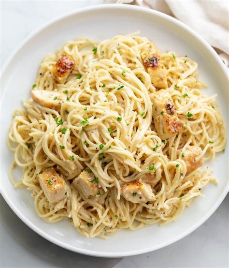 Angel Hair Pasta With Chicken The Cozy Cook
