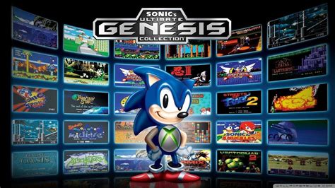 Sonics Ultimate Genesis Collection Xbox 360 2009 Footage 1
