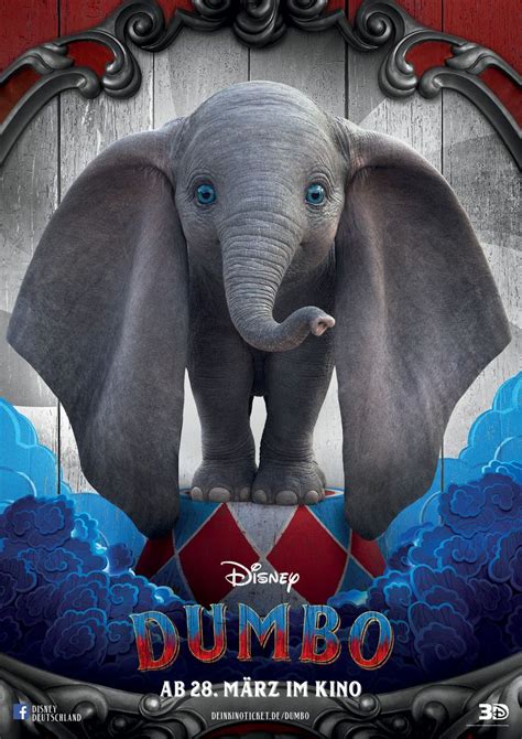 Dumbo Kritik Poster 2019 Disney Filme Liste Dumbo Disney Dumbo