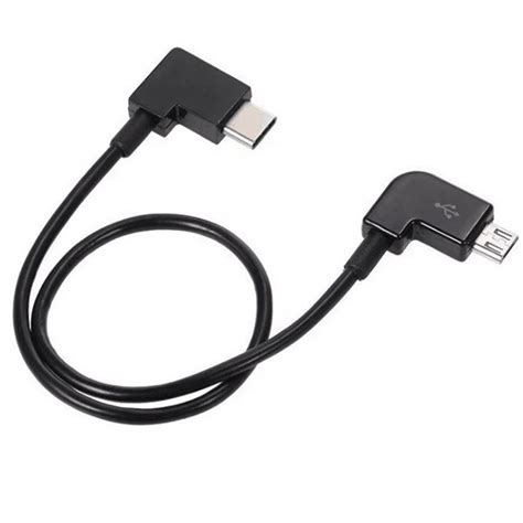 Custom 90 Degree Right Angle Micro B To Type C 31 Otg Usb Cable Buy