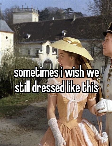 A Man And Woman Dressed Up In Period Clothing With The Caption