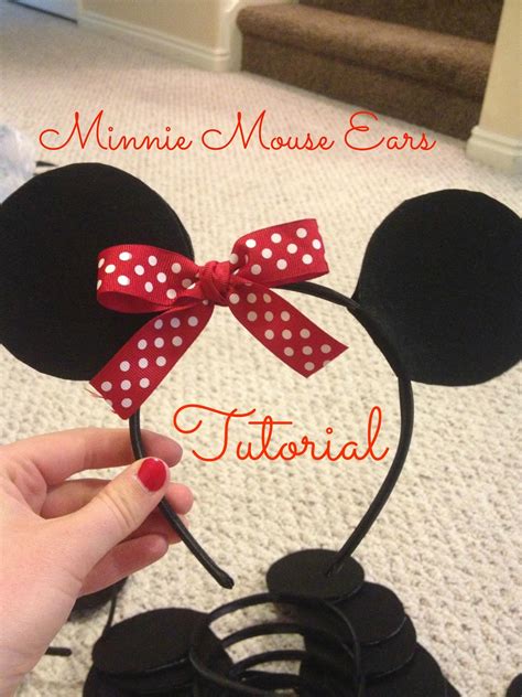 Two Points For Honesty Minnie Mouse Headband Tutorial