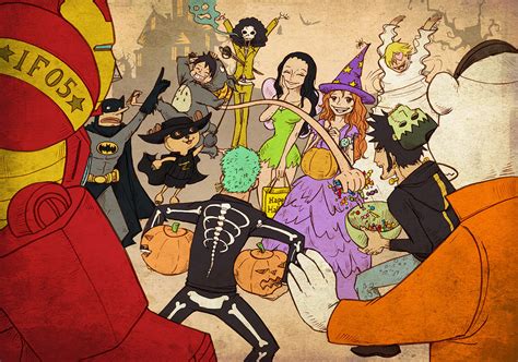 One Piece Happy Halloween 2015 By Imaginariart On Deviantart