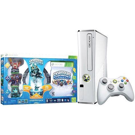 Review Cheap Xbox 360 Slim White 4gb Skylanders Special Edition Bundle