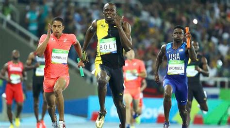 Usain Bolt Completes 100 200 And 4x100m Sweep At Rio 2016 Olympics Rio 2016 Olympics News