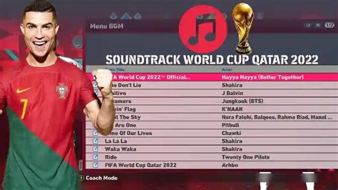 Pes 17 18 19 20 21 New Soundtrack Fifa World Cup Qatar 2022 Update