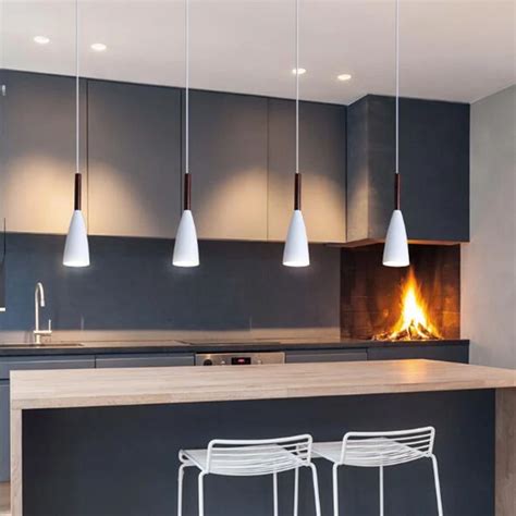 Lukloy Modern Pendant Light Kitchen Hanging Lamp Dining Room Kitchen