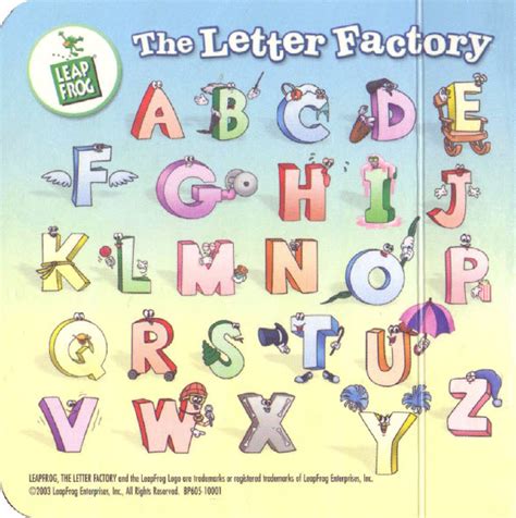 Free Download Ebook Leapfrog The Letter Factory