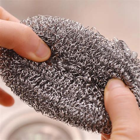 Pcs Stainless Steel Wool Kitchen Tableware Pot Pan Dish Clean Heavy Duty New Cleaner Cleaning
