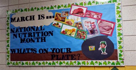 Reading With Mrs D More Bulletin Boards Around School Nutrition