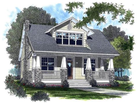 Plan 1772lv Appealing Cottage Bungalow Style House Plans Craftsman