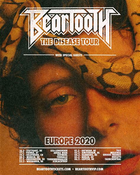 Tour Beartooth The Disease Tour