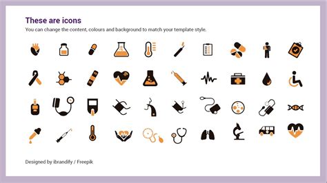 Medical Downloadable Icons For Your Presentations