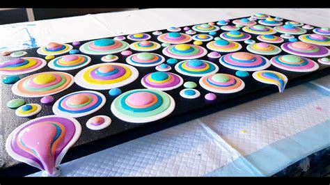 Design the paint blob of your dreams! #786 WOW! Pastel 3D BLOB Art Painting And I Show The Paint ...