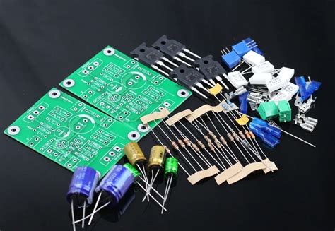 One Pair Pass W Single Ended Class A Fet Mos Power Amplifier Kit Diy