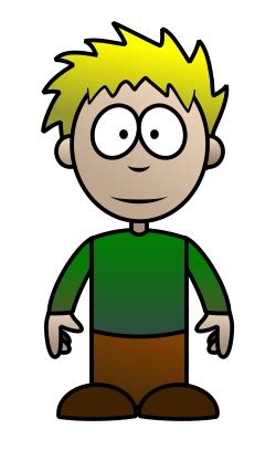 Cartoon characters are fun and easy to draw because they can take many shapes and sizes. Drawing a cartoon boy