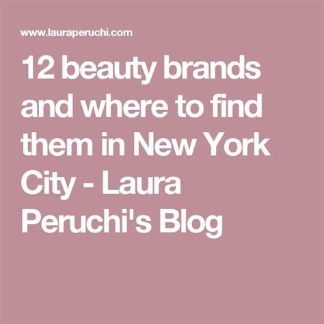 12 Beauty Brands And Where To Find Them In New York City Blog Da