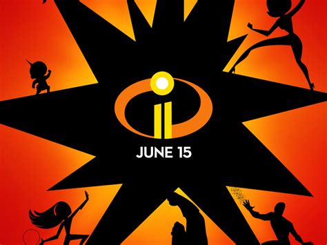 Disney•pixar Incredibles 2 Incredibles 2 Exclusive Graphic Poster