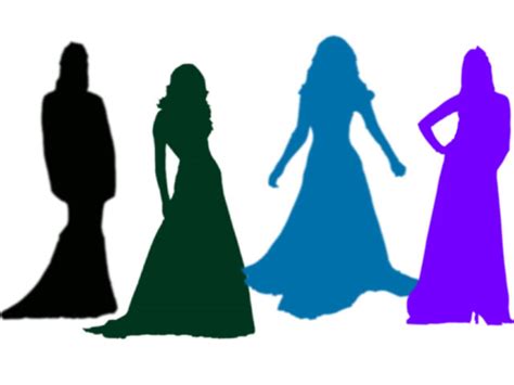 Pageant Silhouette At Getdrawings Free Download