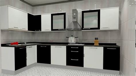 Small l shaped modular kitchen designs - YouTube