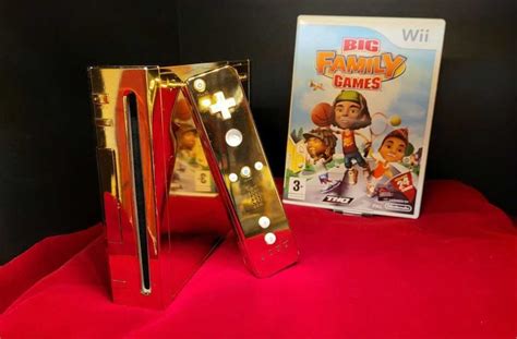 La Nintendo Wii Plaquée Or 24 Carats Conçue Pour La Reine Peut être à