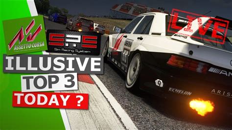 Assetto Corsa LIVE Sim Racing System Illusive Top 3 YouTube