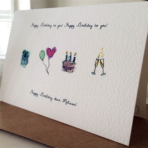 Check spelling or type a new query. personalised hand drawn birthday card by homemade house | notonthehighstreet.com