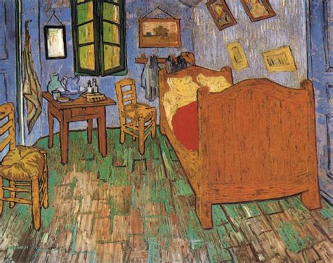 Bedroom In Arles Van Gogh Home Interior Design