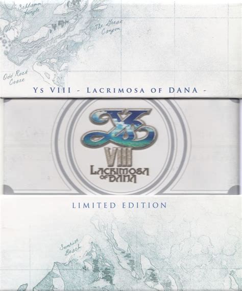 Ys Viii Lacrimosa Of Dana Limited Edition 2017 Playstation 4 Box