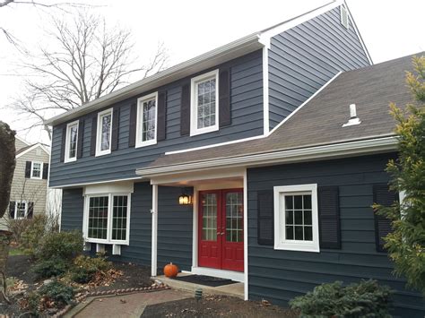 Vinyl Siding House Paint Exterior House Exterior Blue Exterior