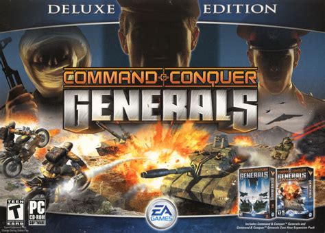 Command And Conquer Generals Deluxe Edition 2006 Macintosh Box Cover