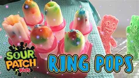 Diy Sour Patch Kids Ring Pops Yummy Easy To Follow Recipe For Kids