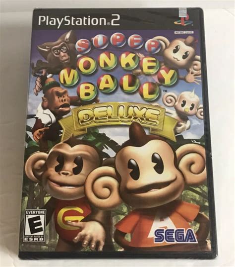 Super Monkey Ball Deluxe Sony Playstation 2 2005 For Sale Online Ebay