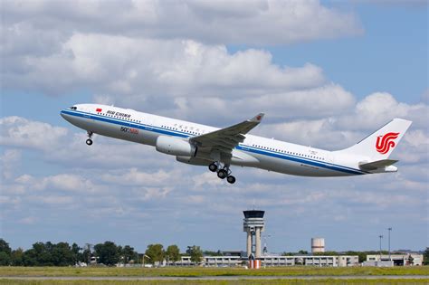 Airbus A330 300 Of Air China During Maiden Flight