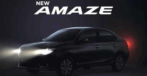 Honda Amaze Facelift Images Leaked Ahead Of Launch Bookings Open