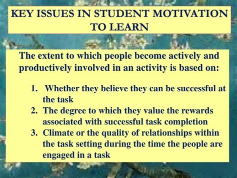 Enhancing Students Motivation To Learn