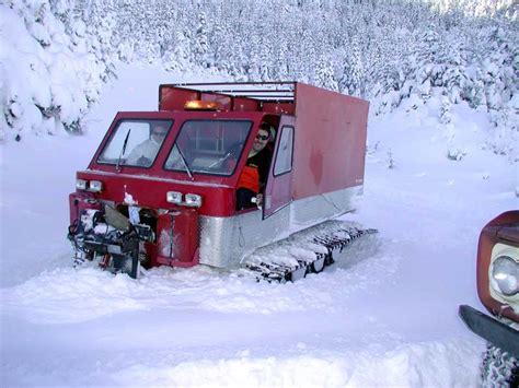 Tracked Snow Vehicle