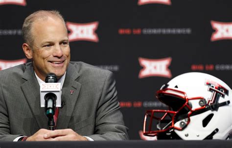 New Texas Tech Head Coach Matt Wells ‘inspired By Success Of Red