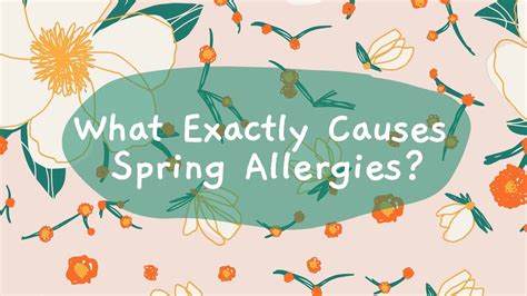 What Exactly Causes Spring Allergies Specialty Physician Associates