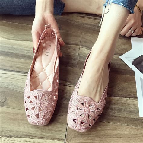Swyivy Women Flats Loafers Summer Shoes 2019 New Square Toe Casual